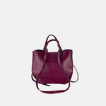 Angi Venezia Double Handle Medium Tote with Flap Lock - Big Bag NY