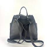 Ultrasmooth Calf Leather Box Backpack Black - Big Bag NY