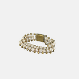 Large Baroque Pearls with Pyrite Bracelet