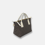 Roberta Pieri Micro Robertina in Tatami Print White - Big Bag NY