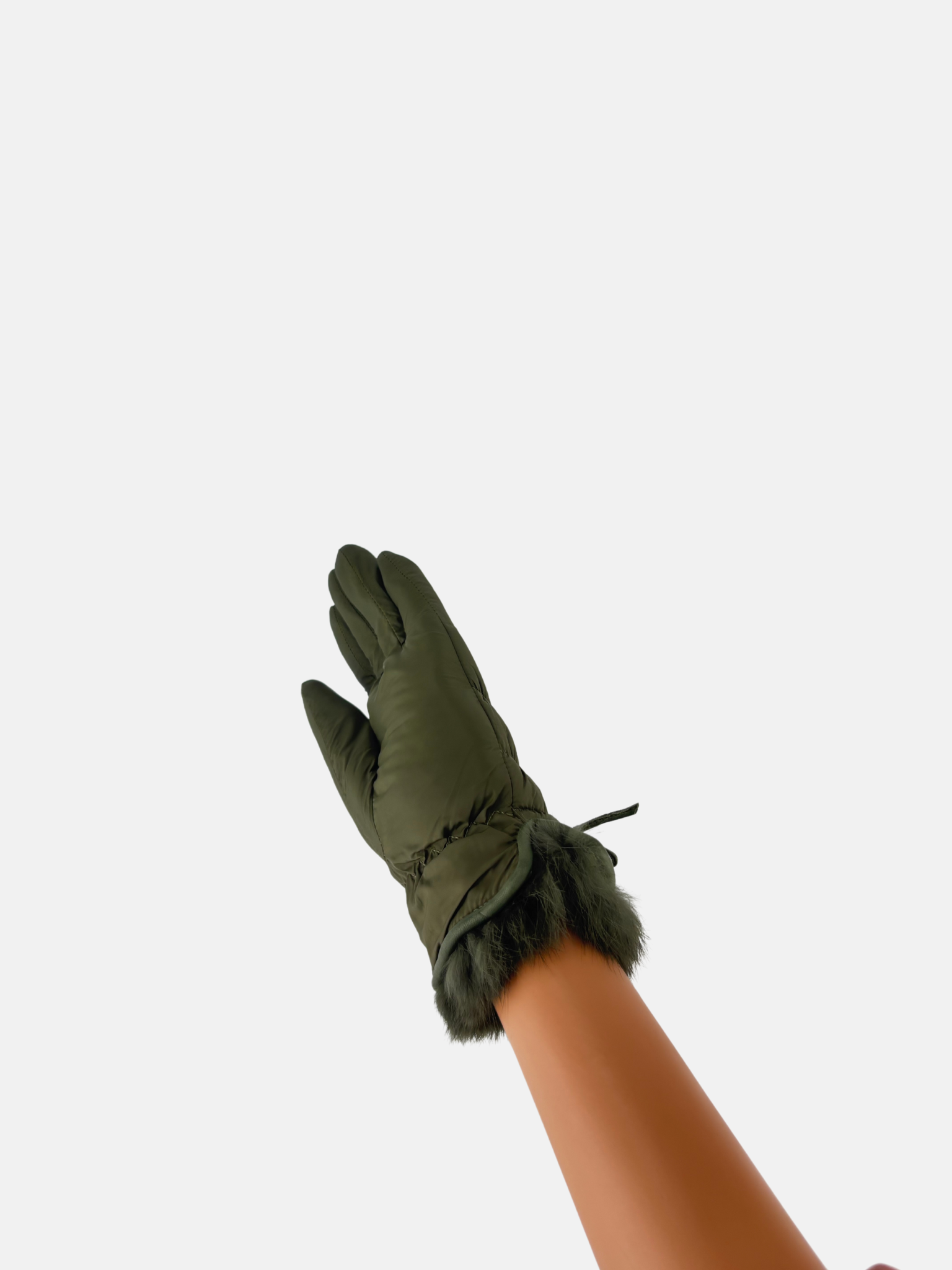 Santacana Pleated Gloves with Bow - Big Bag NY