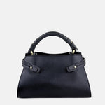 LORISTELLA SHEILA Top Handle Mini Satchel in Black - Big Bag NY