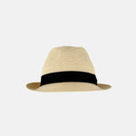 Hats & Dreams Manila Hemp Trilby with Black Band - Big Bag NY
