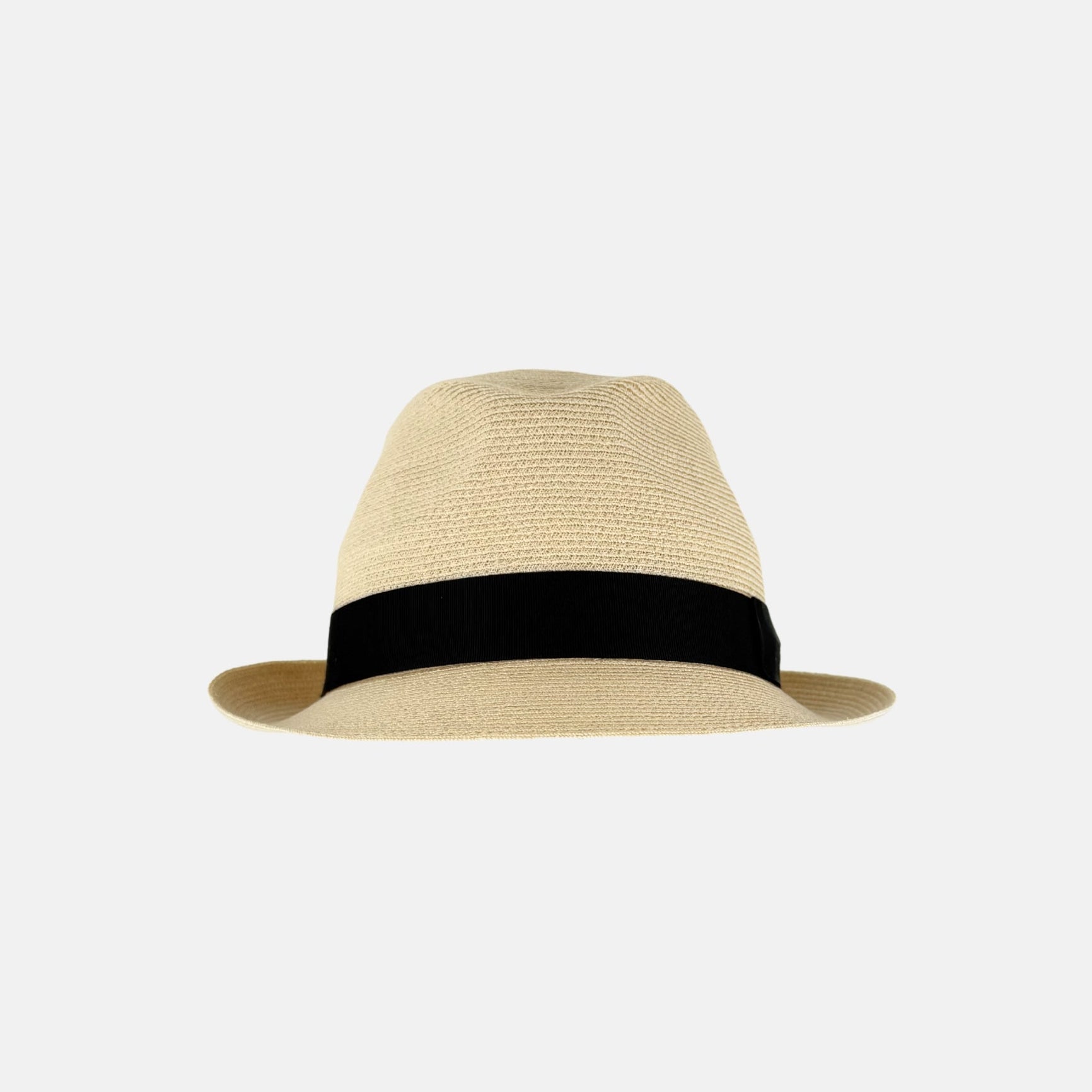 Hats & Dreams Manila Hemp Trilby with Black Band - Big Bag NY