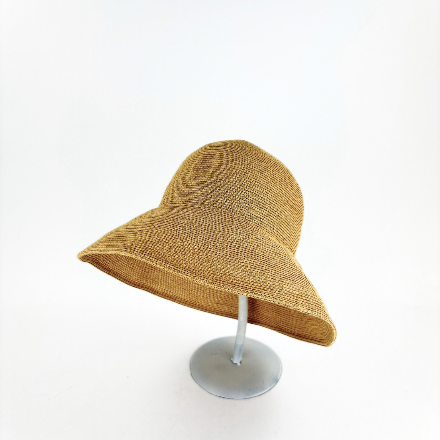 PCNQ SERGE Straw Effect Wide Brim Foldable Floppy Hat - Big Bag NY