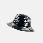 Grevi Glossy Bucket Rain Hat in Black - Big Bag NY