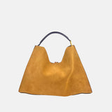 Aurora Medium Suede Perforated Shoulder Bag