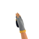 Short Fingerless Glove with Hood