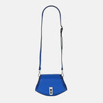 Frederic Electric Blue Turn Lock Crossbody Bag - Big Bag NY