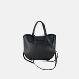 Angi Venezia Double Handle Medium Tote with Flap Lock - Big Bag NY
