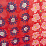 Barbieri Daisy Silk Scarf Fuchsia - Big Bag NY