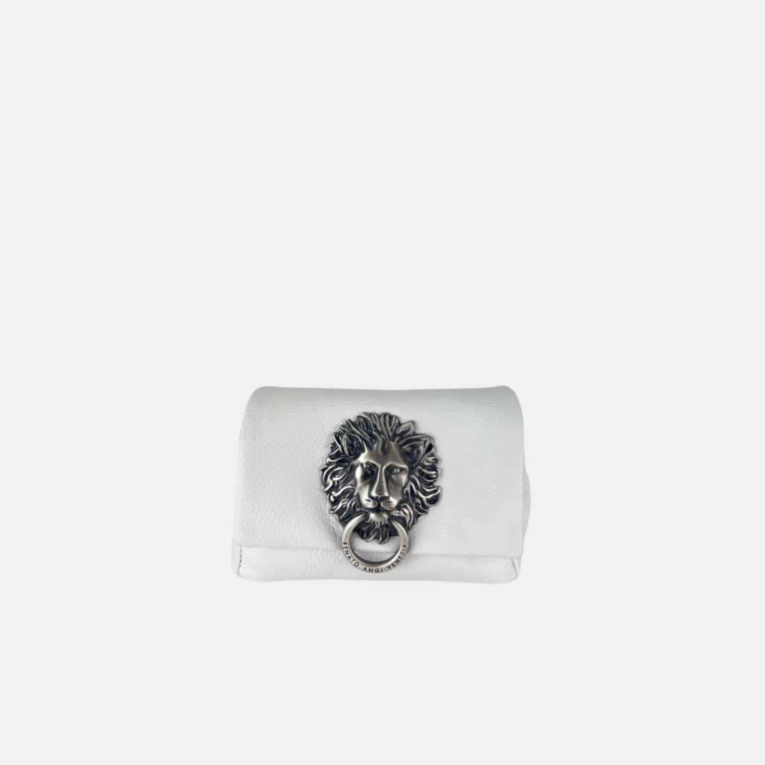 Angi Venezia Leo Lion Head Small Flap Crossbody Clutch - Big Bag NY