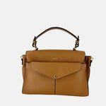 LORISTELLA MURIEL Convertible Top Handle Bag in Cuoio - Big Bag NY