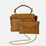 LORISTELLA MURIEL Convertible Top Handle Bag in Cuoio - Big Bag NY