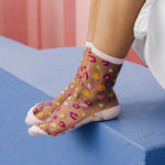 Atelier St Eustache Horseshoe Bend Socks in Pink - Big Bag NY