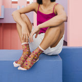 Atelier St Eustache Horseshoe Bend Socks in Pink - Big Bag NY