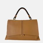 LORISTELLA Kendall Satchel Bag in Cuoio - Big Bag NY