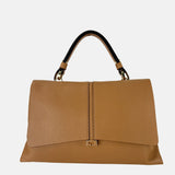 LORISTELLA Kendall Satchel Bag in Cuoio - Big Bag NY