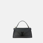 Plinio Visona Valentina Small Envelope Flap Bag in black - Big Bag NY