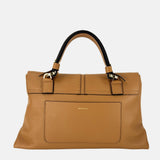 LORISTELLA Kendall Satchel Bag in Cuoio - Big Bag NY