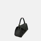 Plinio Visona Valentina Small Envelope Flap Bag in black - Big Bag NY