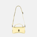 Plinio Visona Mini Bag Siena Turnlock Crossbody Bag in Canarino - Big Bag NY