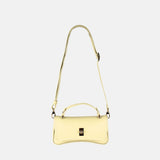 Plinio Visona Mini Bag Siena Turnlock Crossbody Bag in Canarino - Big Bag NY