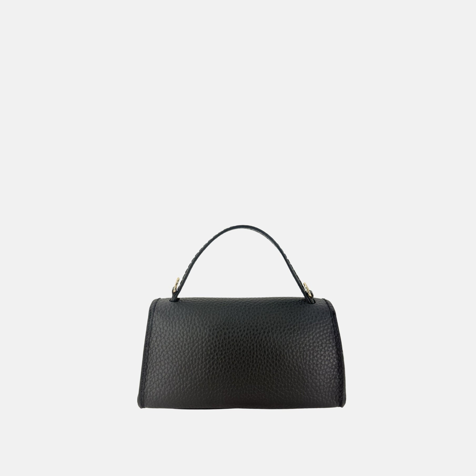 Plinio Visona Valentina Small Envelope Flap Bag in black - Big Bag NY