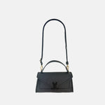 Plinio Visona Valentina Small Envelope Flap Bag in black - Big Bag NY