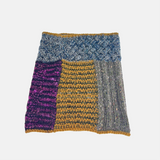 Hand Knit Snood in Wine