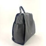 Ultrasmooth Calf Leather Box Backpack Black - Big Bag NY