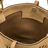 Gianni Chiarini Vanessa Suede Mini Bag Brown - Big Bag NY