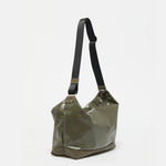 Jack Gomme ARTI Light Leather Shoulder Bag in Lichen - Big Bag NY