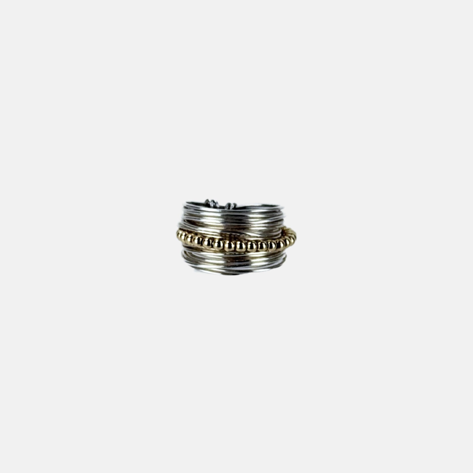 Ithil Mixed Metal Wrapped Ring - Big Bag NY