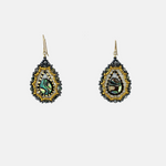 Miguel Ases Abalone Teardrop Earrings - Big Bag NY