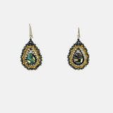 Miguel Ases Abalone Teardrop Earrings - Big Bag NY