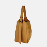 Eva Small Leather Bucket Bag