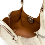 Gianni Chiarini Dua Top Handle Bag - Big Bag NY -Gold