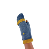 Short Fingerless Glove with Hood