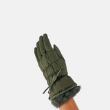 Santacana Pleated Gloves with Bow - Big Bag NY