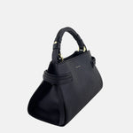 LORISTELLA SHEILA Top Handle Mini Satchel in Black - Big Bag NY