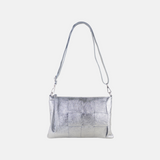 Laura DiMaggio Silver Woven Evening Bag - Big Bag NY