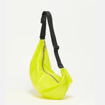 Jack Gomme LUNA X-Light Large Half Moon Bag in Yellow - Big Bag NY