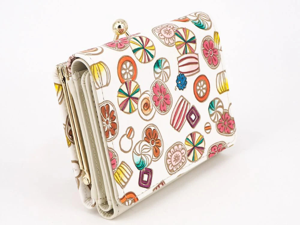 Ame Candy Small Gamaguchi Trifold Wallet - Big Bag NY