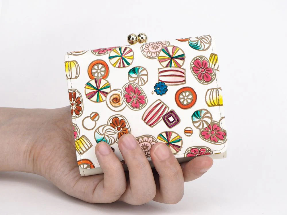 Ame Candy Small Gamaguchi Trifold Wallet - Big Bag NY