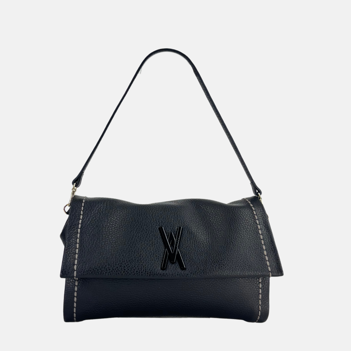 Plinio Visona VALENTINA Large Flap Clutch - Big Bag NY