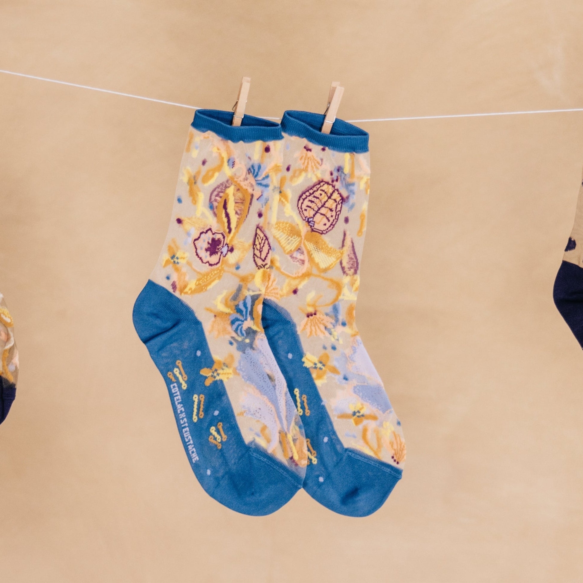 Atelier St Eustache Cotelac Floralia Socks - Big Bag NY