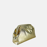 Small Metallic Gold Clutch