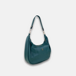 Teal Rossi Crossbody Hobo - Big Bag NY