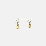 Danielle Welmond Woven Citrine Quartz Drop Earrings - Big Bag NY